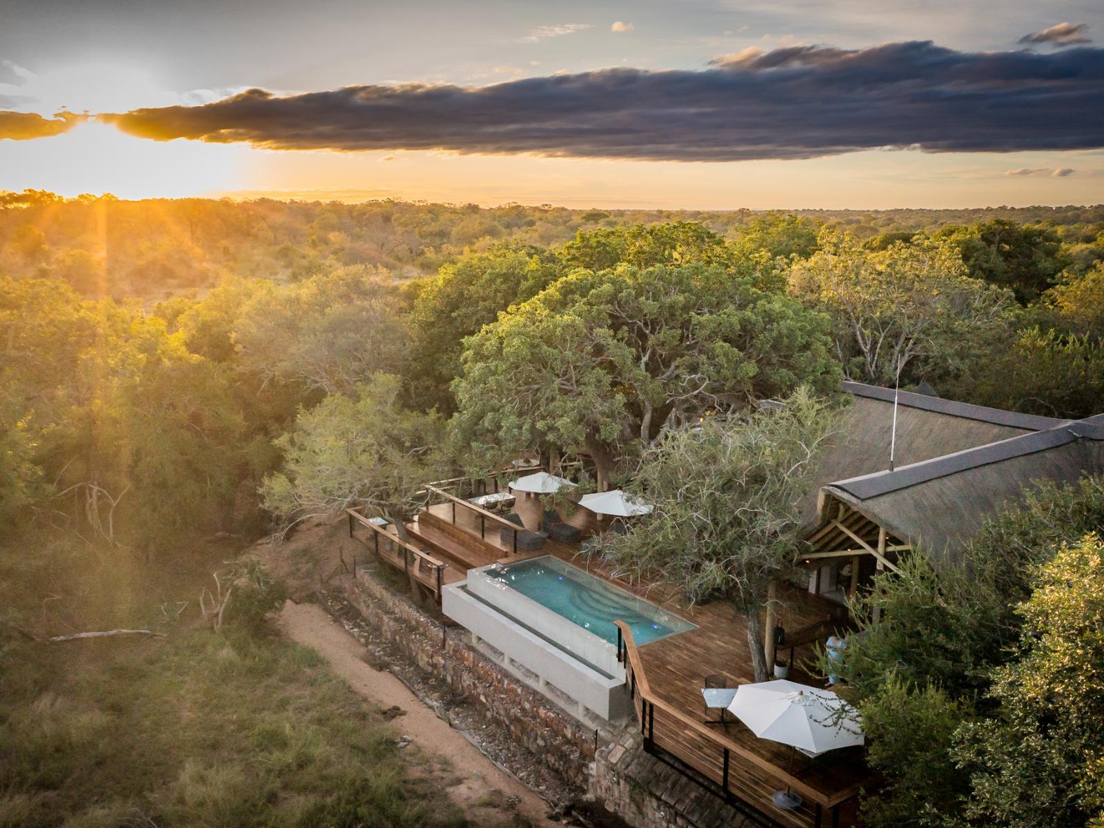 Bird's eye view Serondella Safari Lodge