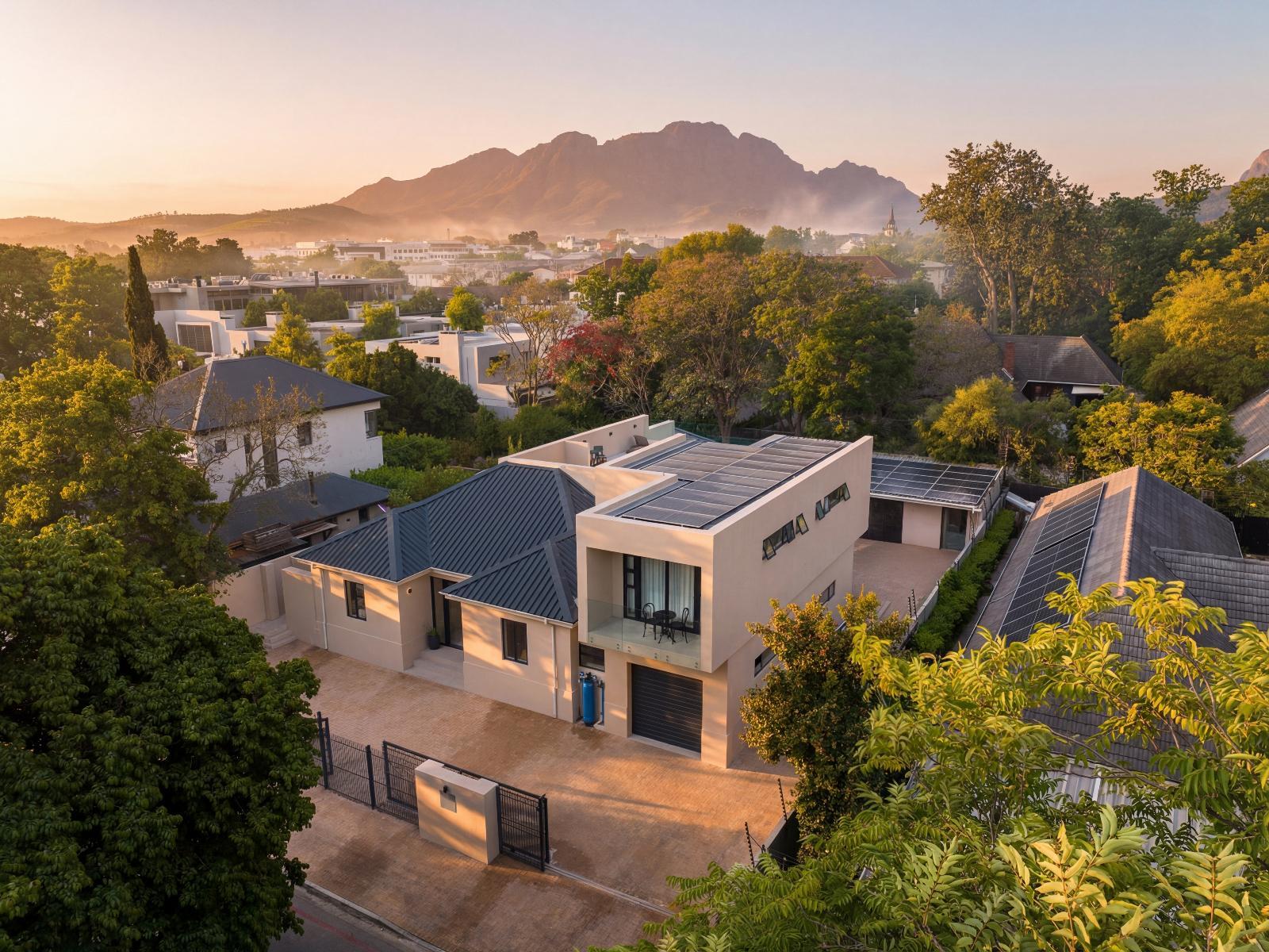 in the center of Stellenbosch